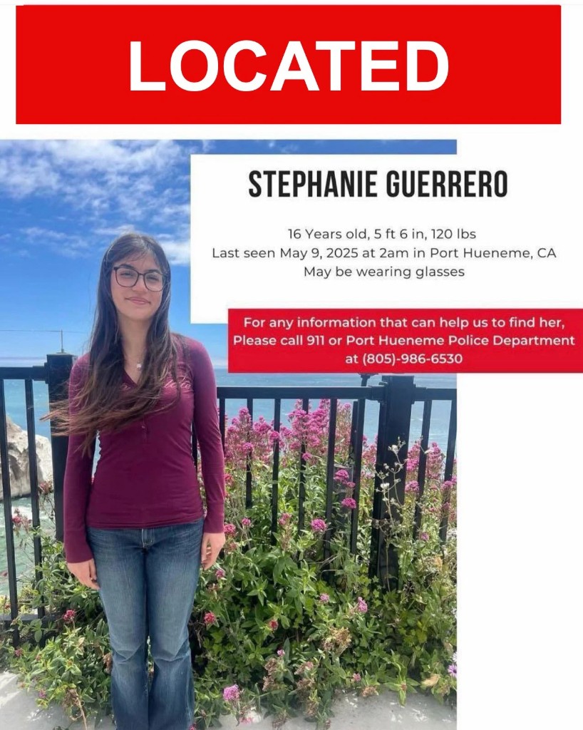Located bulletin for Stephanie Guerrero